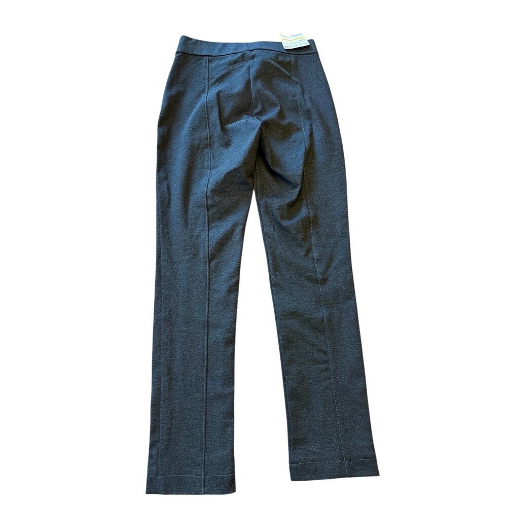 Anne Klein Jeans Womens Small Blue Pull On Straight Leg Pants - Picture 2 of 5
